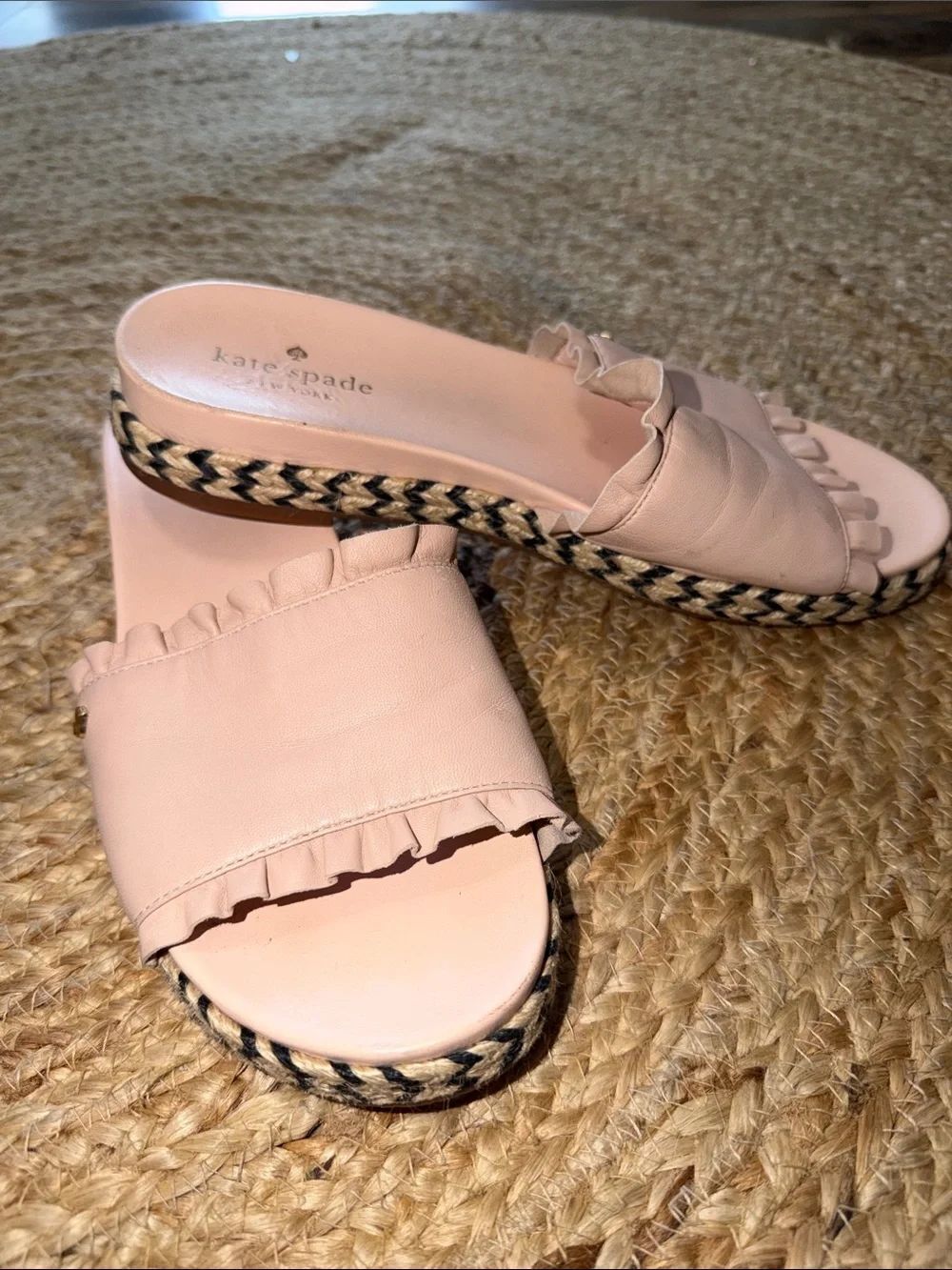 Kate Spade Shoes | Kate Spade New York Zahara Slide Sandals Ballet Pink